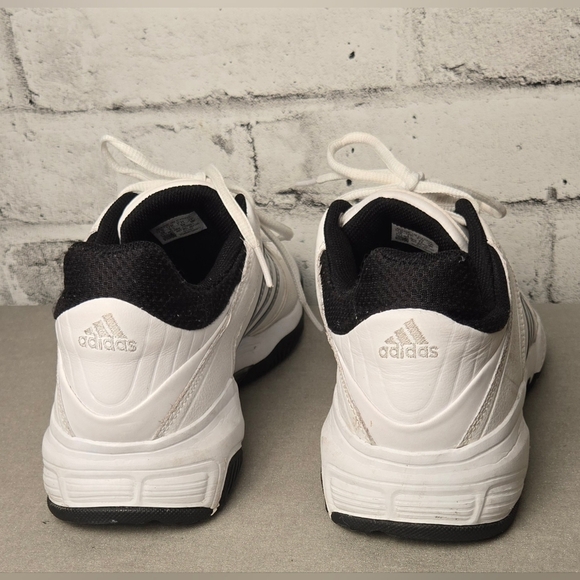 Adidas Barricade IV 2007 White Black Tennis Shoes Men’s Sz 10 | Vintage Rares - Picture 4 of 13